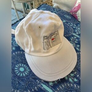 Vintage Pepsi United States Flag Hat Adjustable Strap Dad